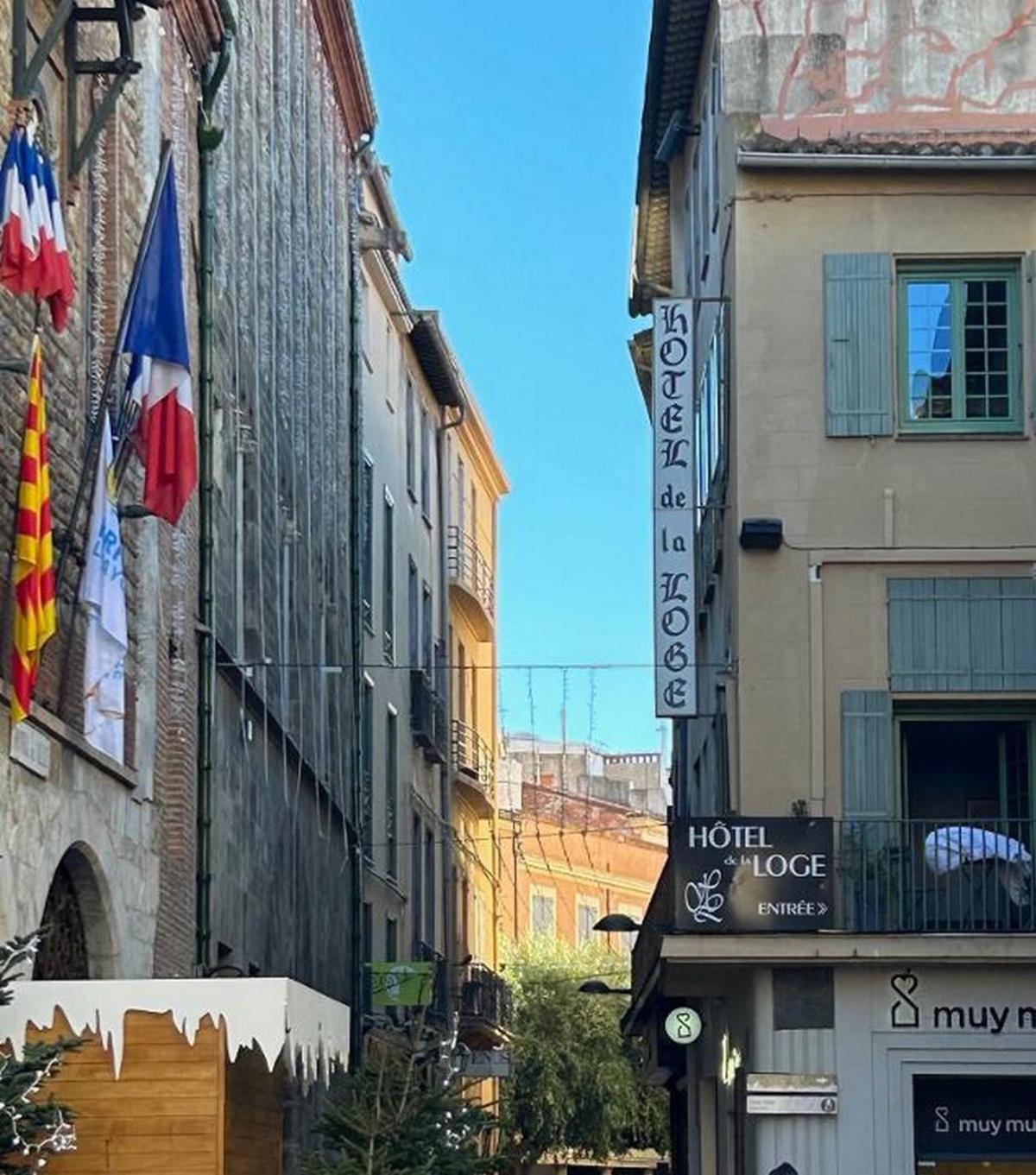 Hotel De La Loge Perpignan Exterior foto