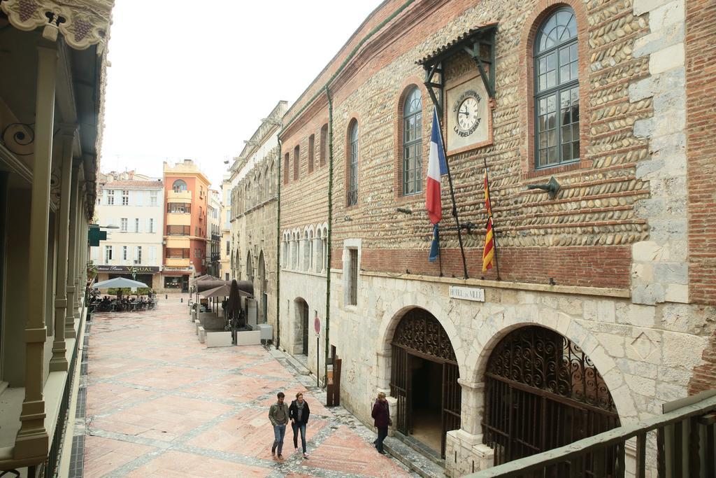 Hotel De La Loge Perpignan Exterior foto